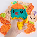 6Pcs Easter Push Bubble Toys