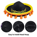 6 Piece Cinco De Mayo Sombrero Headbands