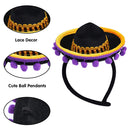 6 Piece Cinco De Mayo Sombrero Headbands