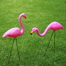 Small Flamingo Yard Ornament, 2 Sets