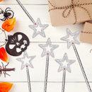 Silver Fairy Star Wand, 12 Packs
