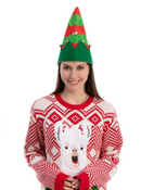 Colorful Holiday Elf Hat, 3pcs