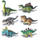 6Pcs Dinosaur Pull Back Cars Prefilled Easter Eggs 4.5in