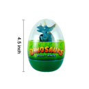 6Pcs Dinosaur Pull Back Cars Prefilled Easter Eggs 4.5in