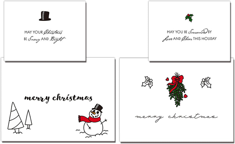 4.6in Greeting Cards (White), 72 Pcs