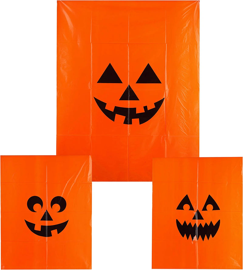 Jack O Pumpkin Lawn Bags, 6 Packs