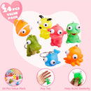 24Pcs Kids Valentines Cards with Bulging Eyes in Boxes-Classroom Exchange Gifts