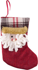 12 Mini 3D Christmas Stockings