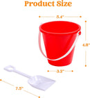 SLOOSH - Beach Buckets with Sand Shovels, 12 Sets