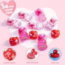 36Pcs Kids Valentines Day Cards with Rubber Ducks-Classroom Exchange Gifts