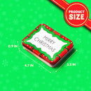 6 Christmas Gift Card Tin Holders