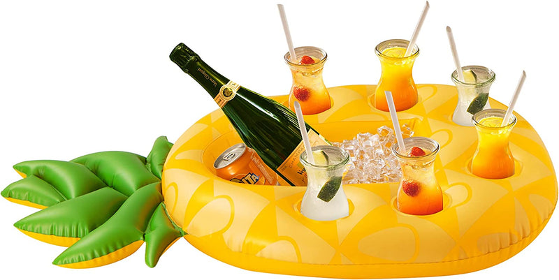Pineapple Inflatable Drink Holder Floating Tray
