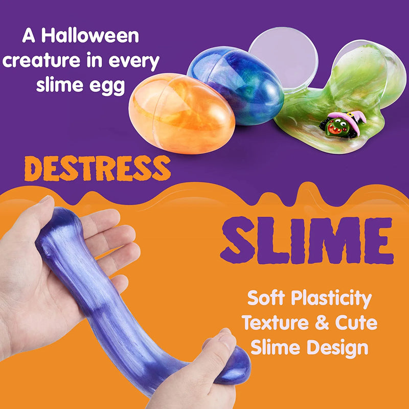 24 Slime Eggs with Toys