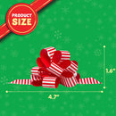 36Pcs Christmas Gift Wrap Ribbon Pull Bows