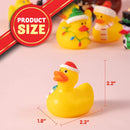 Christmas Rubber Duck 12 Pcs