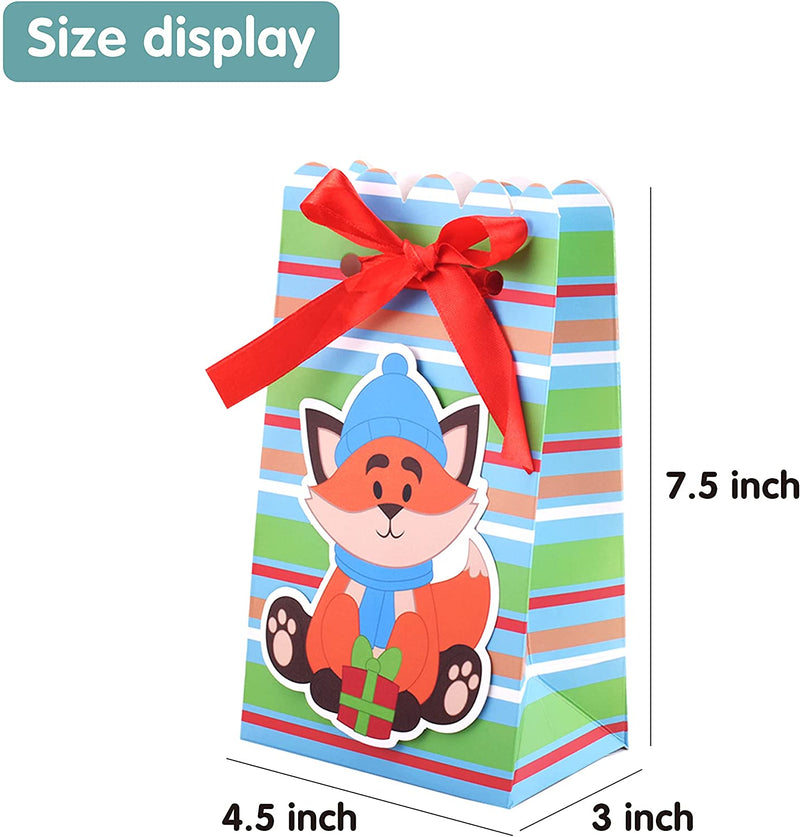 Christmas Treat Bags with Large Sticking Tag, 24pcs