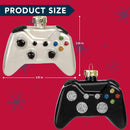 Christmas Tree Game Controller Ornament Decoration Black and White