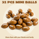 32Pcs Mini Football Foam Stress Balls