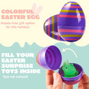 36Pcs Printed Easter Egg Shells