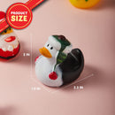 Christmas Rubber Ducks for Christmas Party Favor Gifts