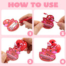 36Pcs Kids Valentines Day Cards with Rubber Ducks-Classroom Exchange Gifts