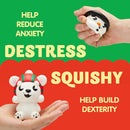 6 Piece Christmas Squishy Toy