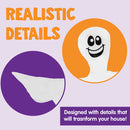 2 Pcs 53"Bendable Tree Wrap Ghost