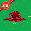 24Pcs Christmas Gift Wrap Ribbon