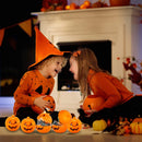 Halloween Prefilled Pumpkin Box with Mochi Squishy, 18 Pcs