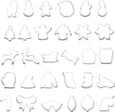 30 PCS Christmas Cookie Cutter Set