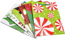 18Pcs Christmas Gift Bags, Holiday Paper Goody Bags with Handles