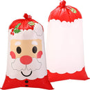 3 Piece Jumbo Holiday Santa Gift Bag