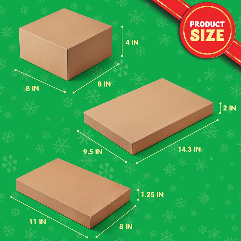 Kraft Cardboard Boxes Gift Wrap