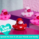 36Pcs Kids Valentines Day Cards with Rubber Ducks-Classroom Exchange Gifts