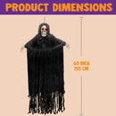 60in Hanging Grim Reaper With Chain