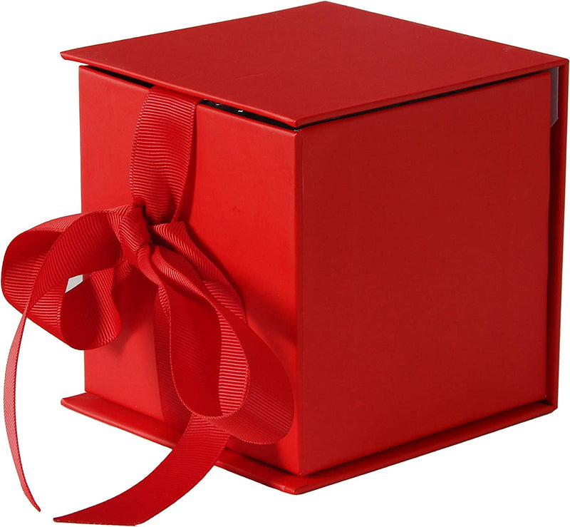 Gift Box with Fill Solid Red Color