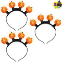 LED Pumpkin Headband, 3 Pcs