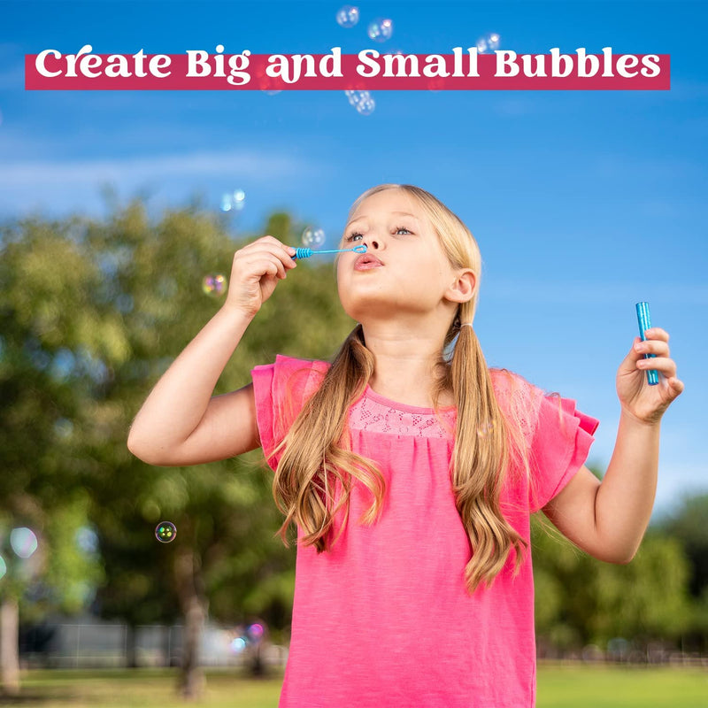 72 Pcs Mini Bubble Maker wands