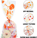 Repetitive Patterns Halloween Treat Bag,150 Pcs