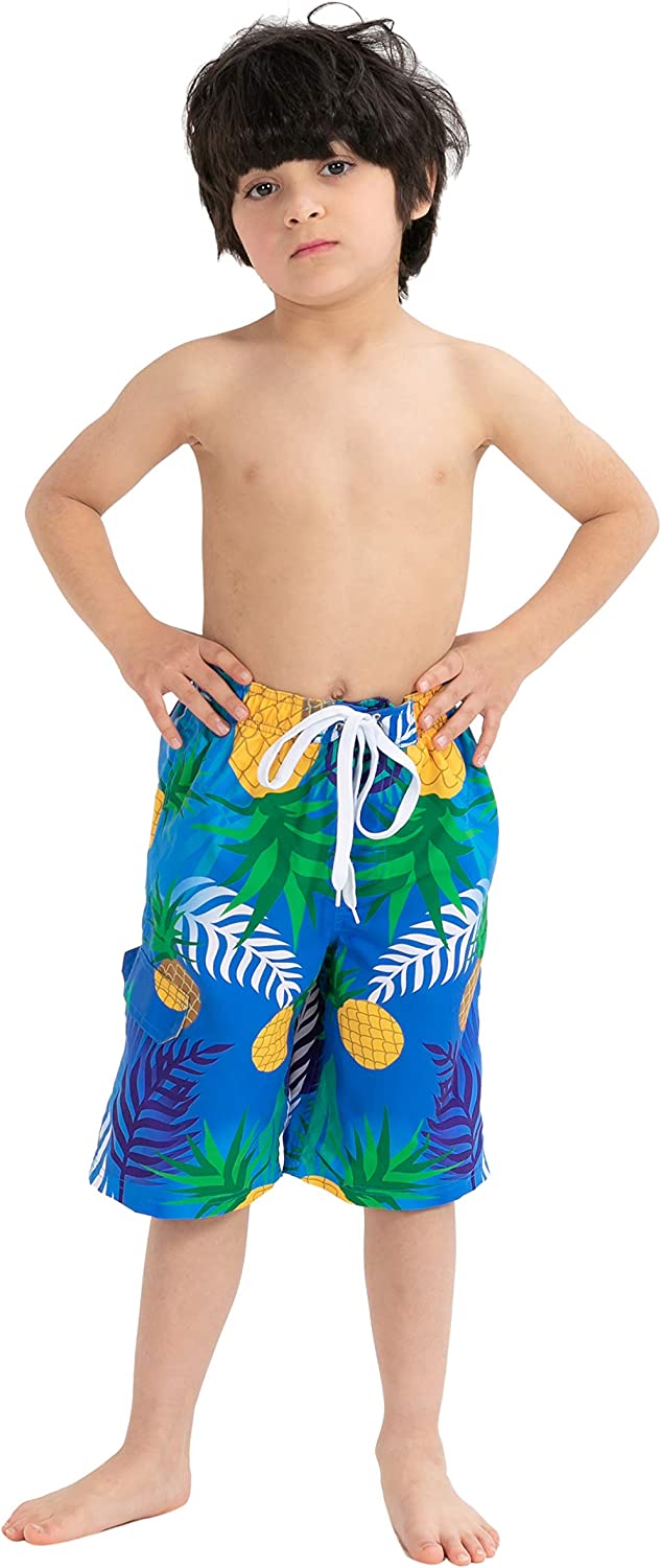 Kids Swim Trunk (Pineapple)