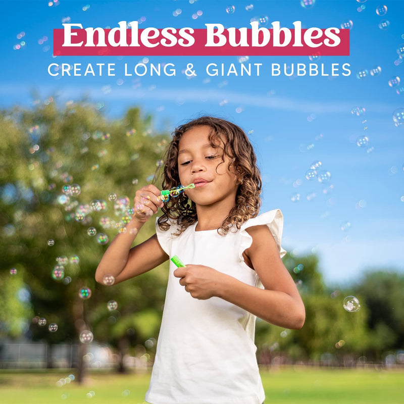72 Pcs Mini Bubble Maker wands