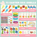 72Pcs Easter Party Favor Set of Assorted Toys