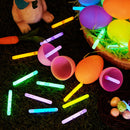 72Pcs Glow Sticks Glow in the Dark Prefilled Easter Eggs 3.15in