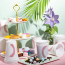 72Pcs Plastic Baseball Party Cups