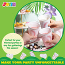 72Pcs Plastic Baseball Party Cups