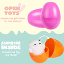 72Pcs Squishy Toys Prefilled Easter Eggs