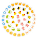 72Pcs Easter Character Eraser