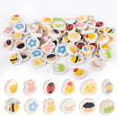 72Pcs Easter Character Eraser