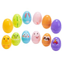 72Pcs Animal Printed Easter Egg Shells 2.5in