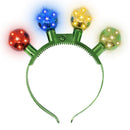 3 Piece Christmas Disco Led Headband